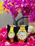 WZ-1 ZA COLLECTION Luxury Couple Watch Set