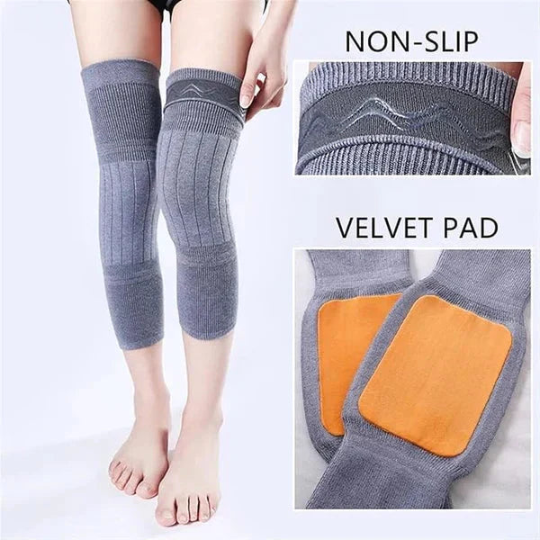 2pcs Thick Warm Kneepad for Women Men Old People