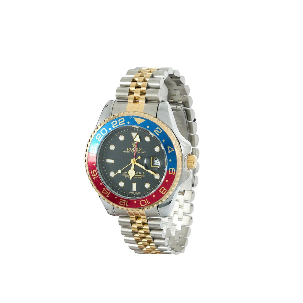 Rolex Tootone Chain Police Dial